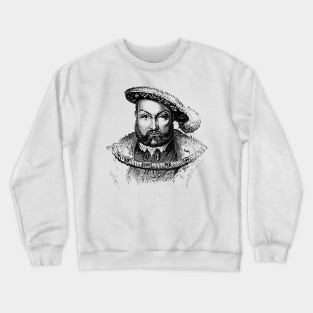 Henry VIII Crewneck Sweatshirt by DankFutura